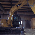 Indoor Backhoe Waukesha