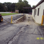 Before New Retaining Wall