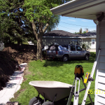 Construction of New Retaining Wall