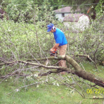 Storm damage Milwaukee